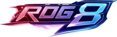 rog 8 সবুজ গেমিং লোগো